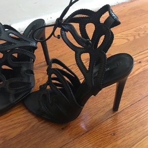 Sexy black zara heels size 36